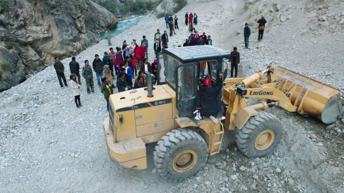 压路机装载机挖掘机道路施工