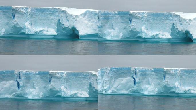 南极半岛-布兰斯菲尔德海峡的平顶冰山