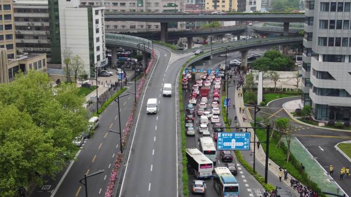 杭州 高架 花 德胜 东新路1