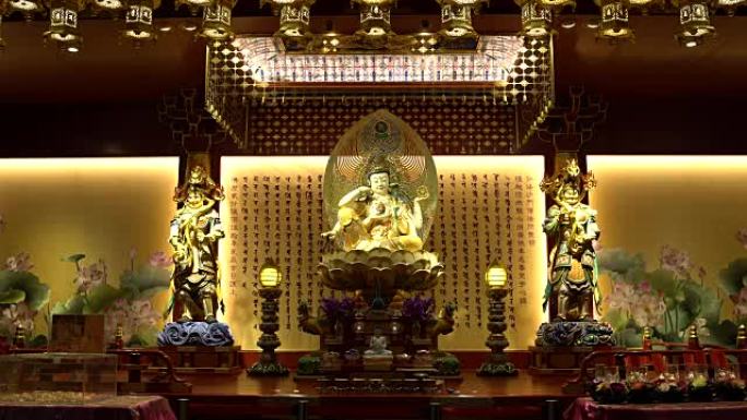 佛教寺庙中的神像