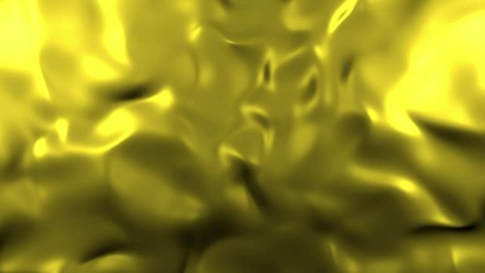 黄金液体抽象背景-创意设计元素