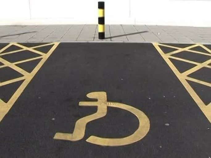残疾人/残疾人停车场空间标志2