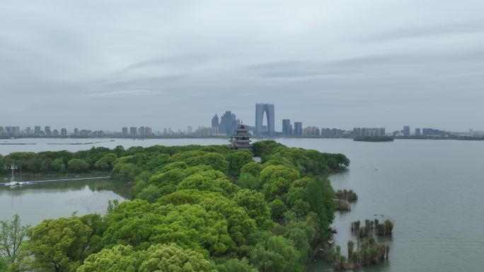 金鸡湖景区