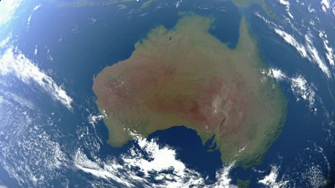 澳大利亚地球白天