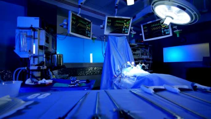 医院腹腔镜培训设施配有专业数字监视器