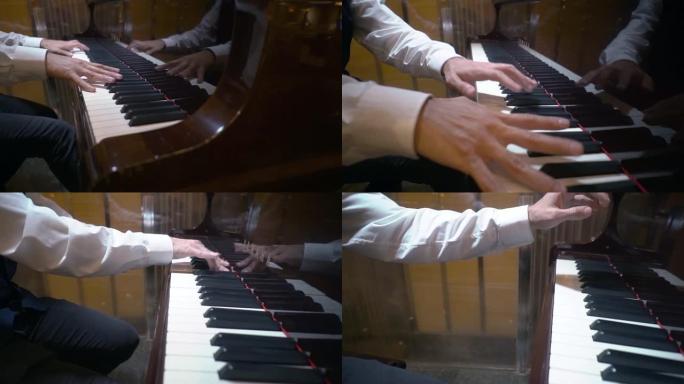 钢琴音乐钢琴家手演奏