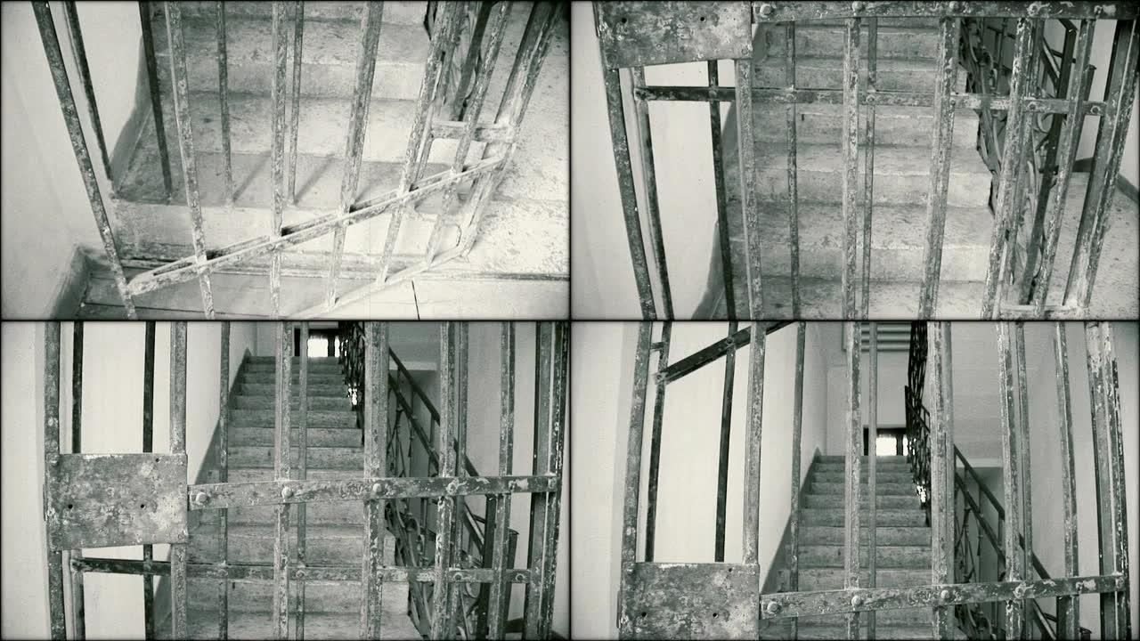 楼梯监狱-垂直的盘
