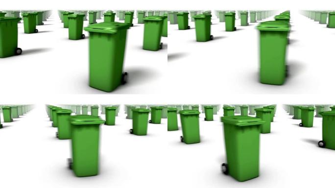 横扫无尽的垃圾桶 (绿色)