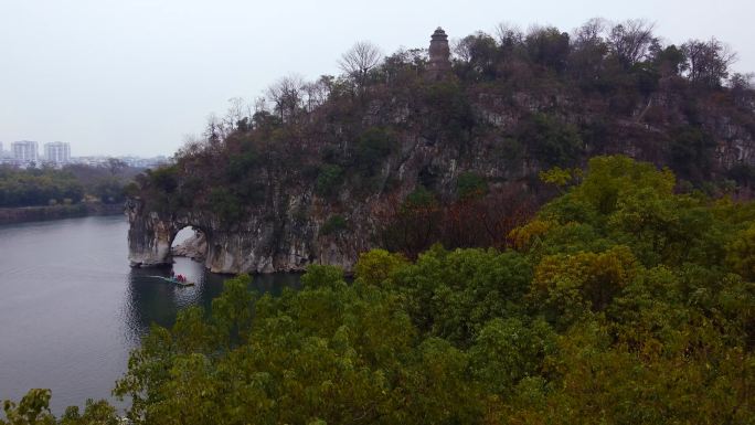 12组桂林 地标 象鼻山 象山区 漓江