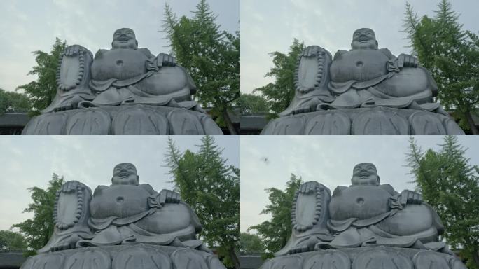 弥勒佛石像