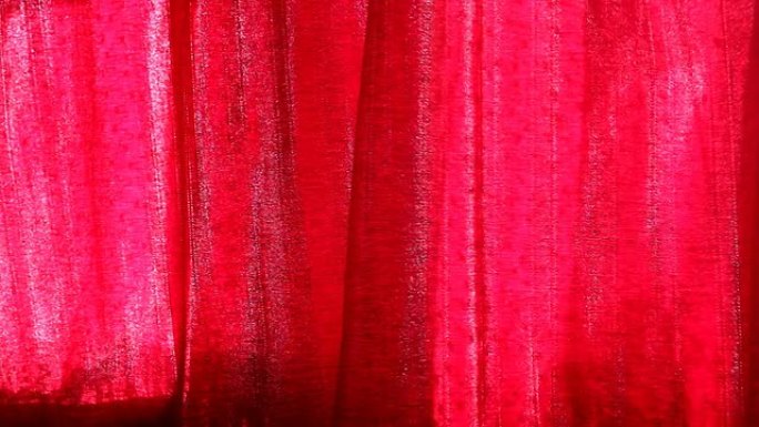 红色窗帘背景