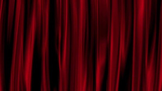 带阿尔法通道的红色窗帘