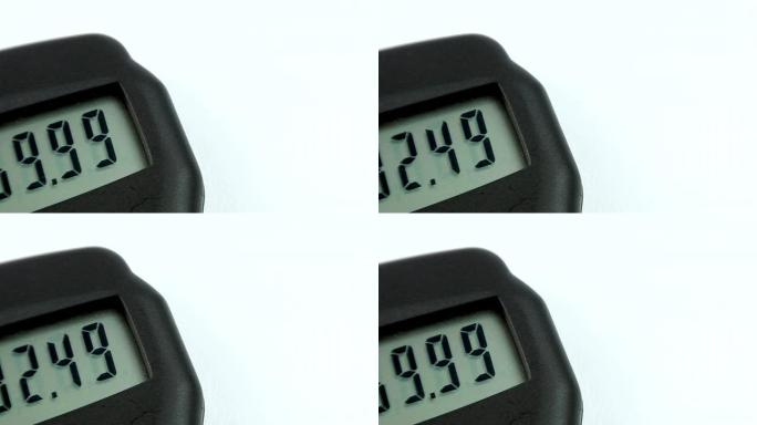 HD 1080p-计算器特写