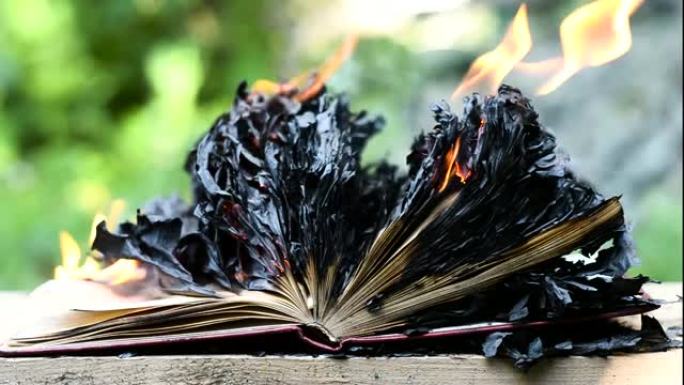 燃烧火焰的书