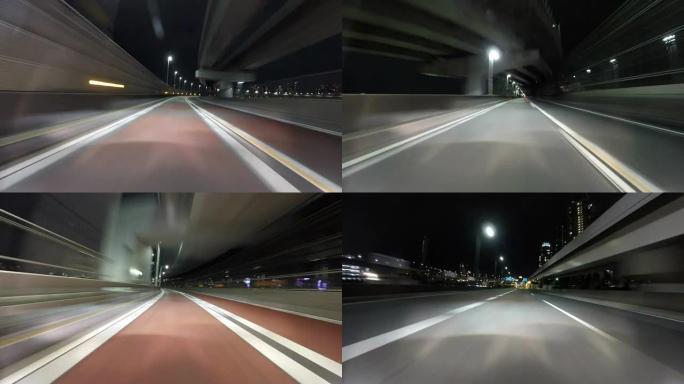 东京都市高速公路周围的4k延时之旅。