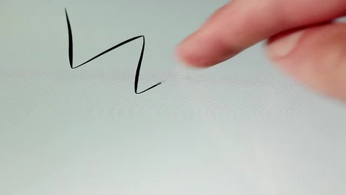 使用触摸屏平板电脑进行财务绘图