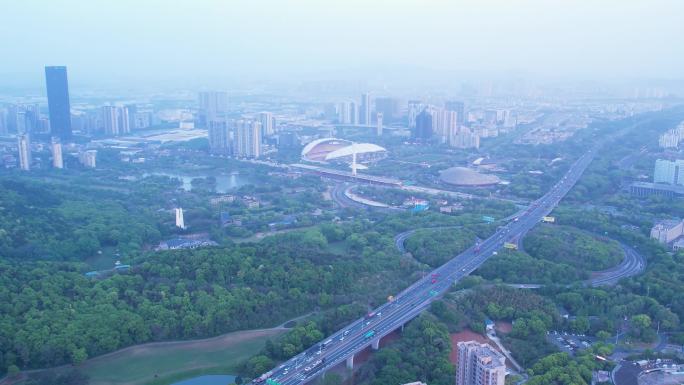 江阴城市全景 4K航拍