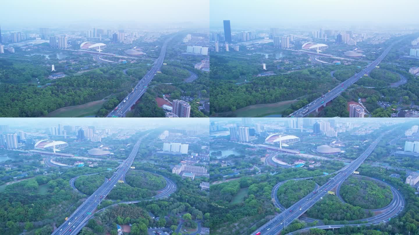 江阴城市全景 4K航拍