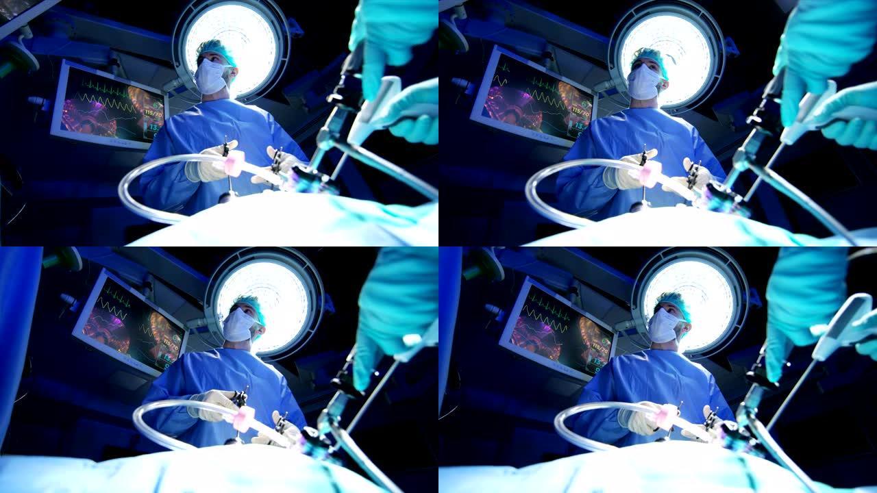 高加索医院专家团队在腹腔镜手术中的培训