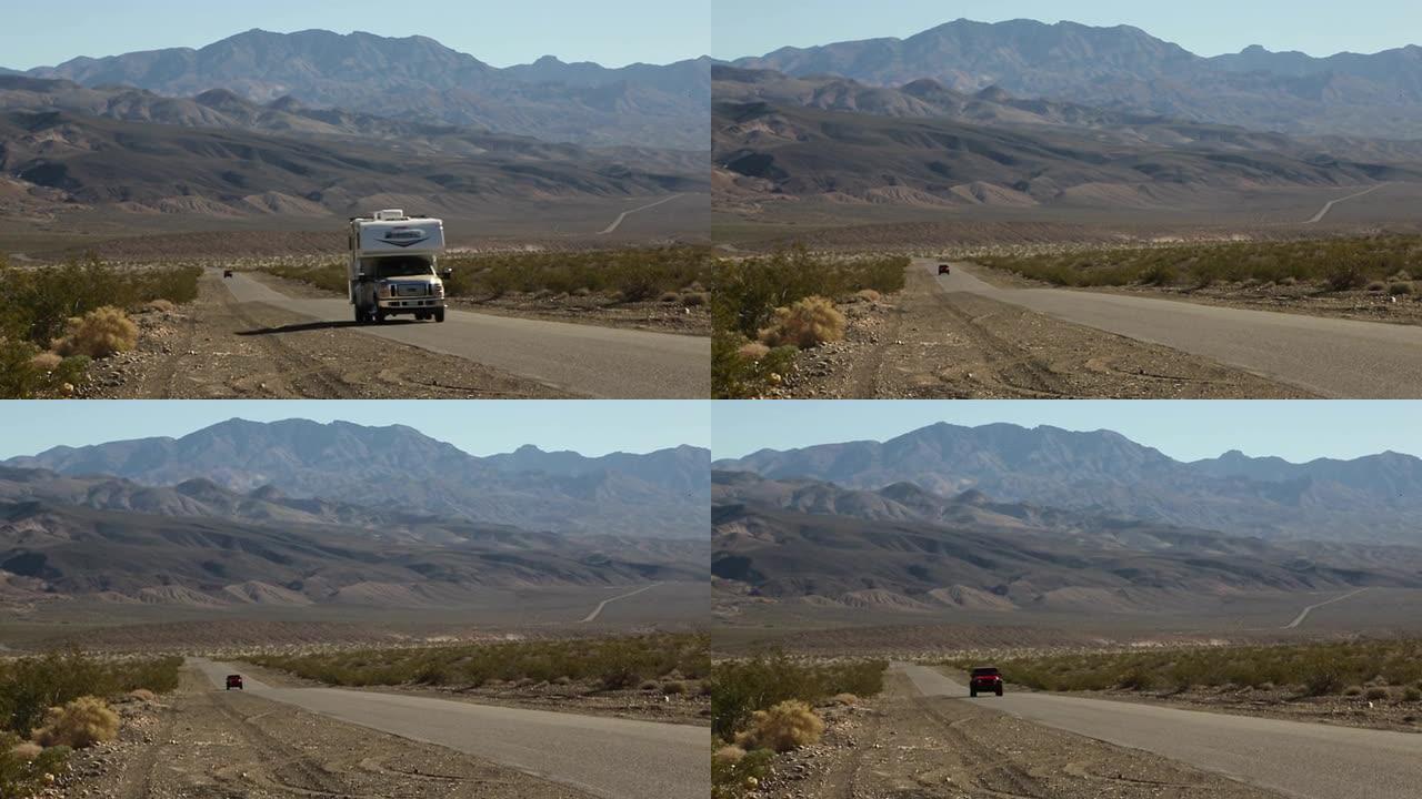 漫长的沙漠之路: 死亡谷