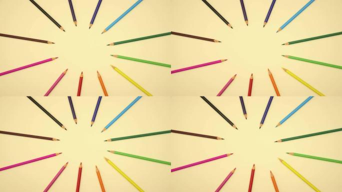 彩色铅笔-定格视频