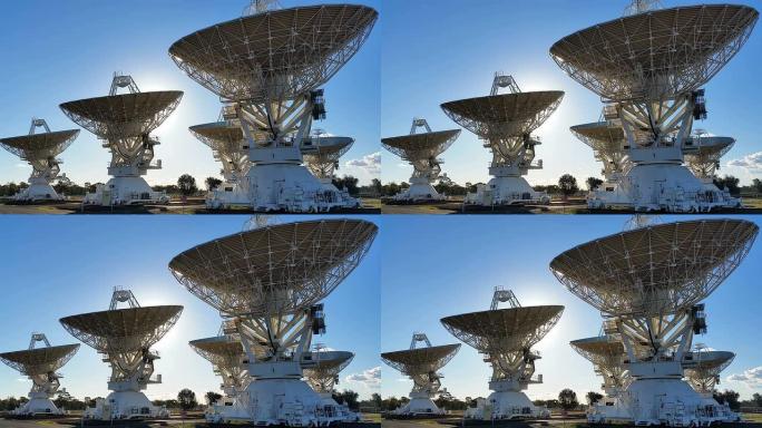 卫星天线-射电望远镜紧凑阵列-空间科学