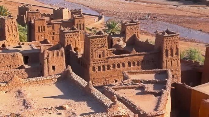 瓦尔扎扎特附近的Kasbah Ait Benhaddou