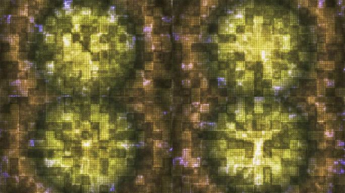 闪烁的高科技圆形钻石光图案12