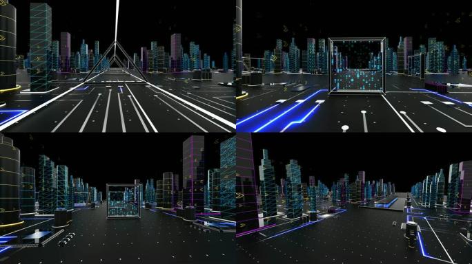 加密货币3D数字城市