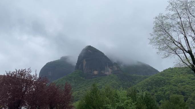 溪山行旅图中的原景地