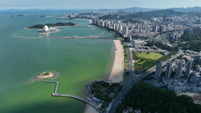 珠海海天公园沙滩