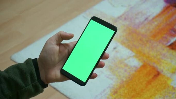 用色度键制成的手机做点什么 -- 绿色刮擦的智能手机