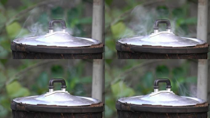 米饭烹饪蒸汽