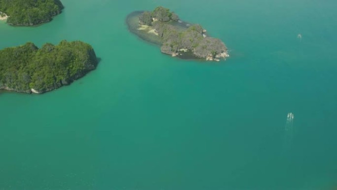 菲律宾卡马林苏尔卡拉莫恩群岛海景