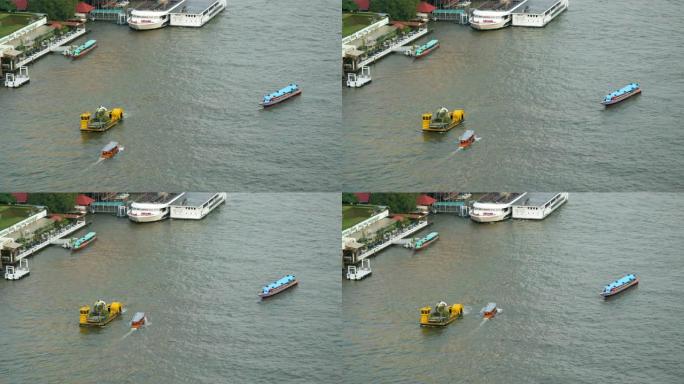 清水船湄南河。