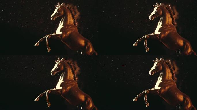 黑马图尘埃高清镜头