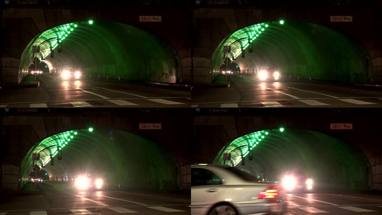 洛杉矶的第二街隧道