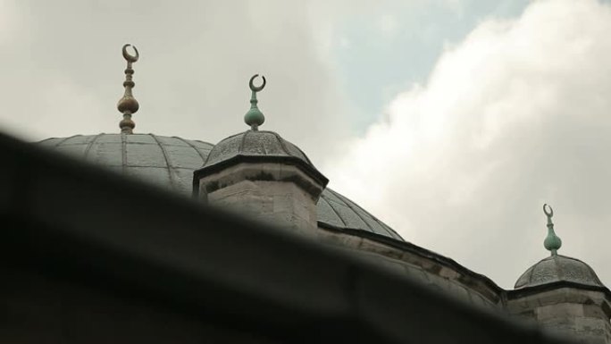 伊斯坦布尔奥斯曼梅西阿里帕萨清真寺圆顶延时4