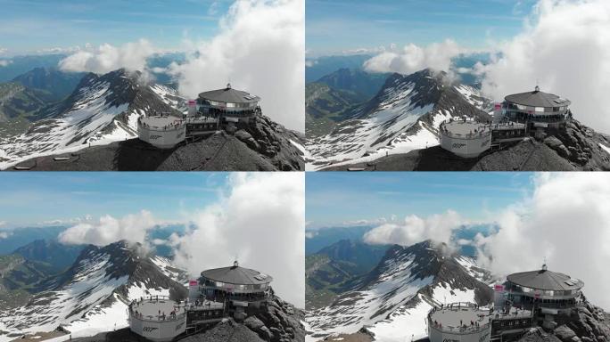 席尔索恩山景观和自然全景风景