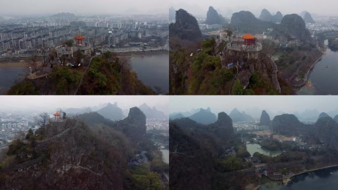 12组桂林 地标 象鼻山 象山区 漓江