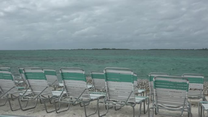 巴哈马的海滩。