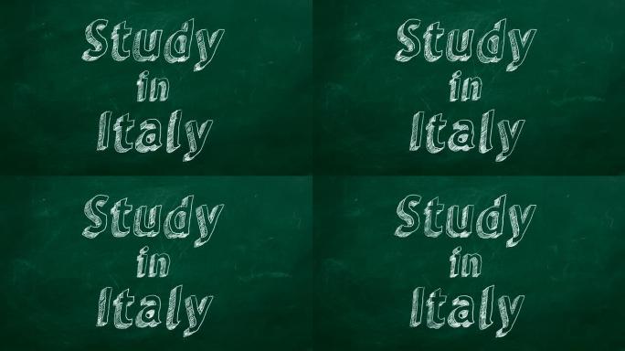 在意大利学习