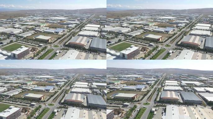 合格工业区鸟瞰图