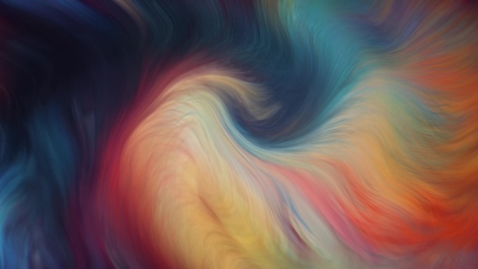 抽象彩色漩涡流体