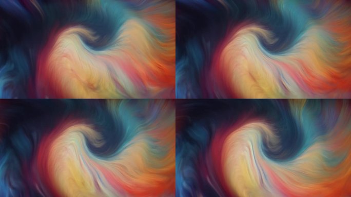 抽象彩色漩涡流体