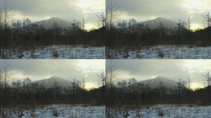 冬季的南台山