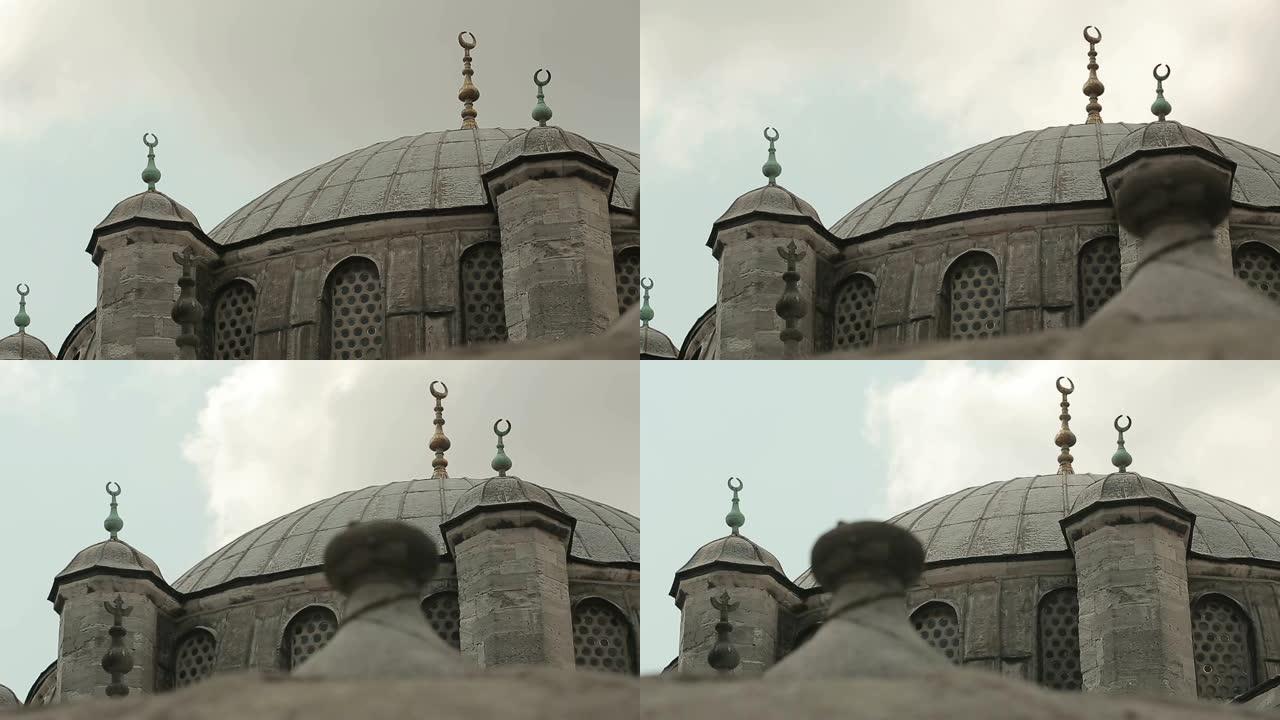 伊斯坦布尔奥斯曼梅西阿里帕萨清真寺圆顶延时2