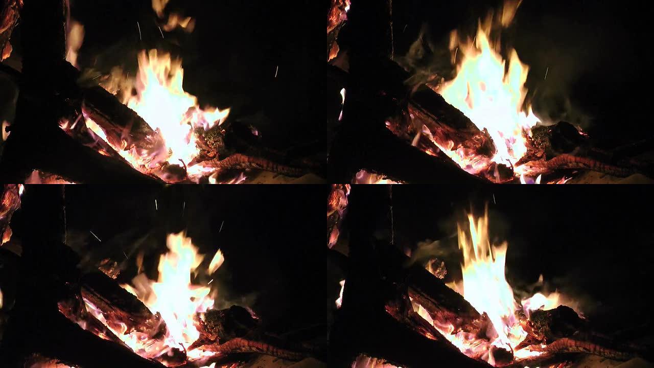 火，火焰，火焰，热量