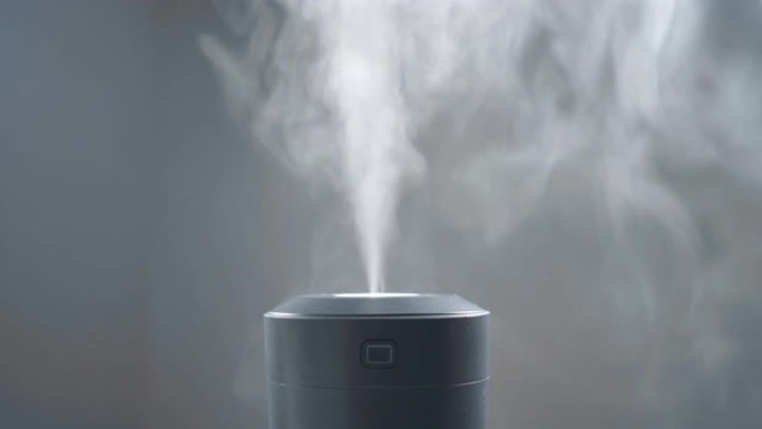 来自电动空气加湿器的蒸汽。