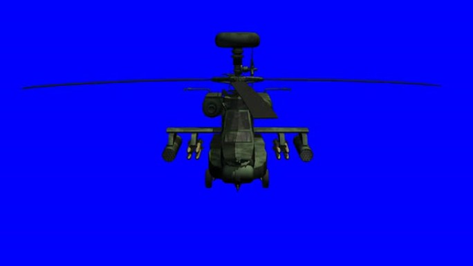 阿帕奇直升机蓝屏